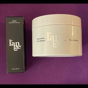 Lange hair care  Detox Duo Scalp Serum & Restorative Clay Mask